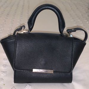 Black small crossbody handbag